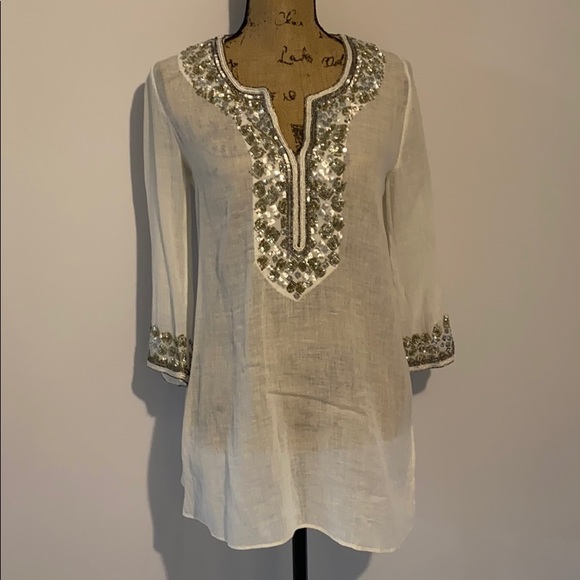 Calypso St. Barth Tops - Calypso cover up/ blouse